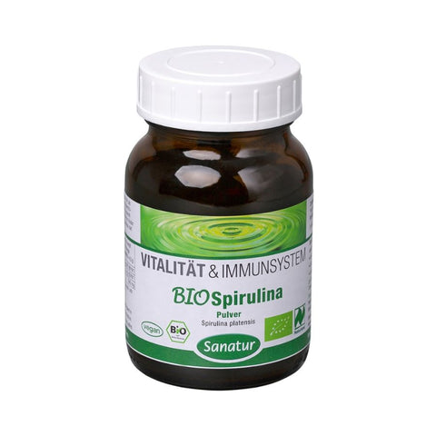 Sanatur BioSpirulina Naturland 125 g powder