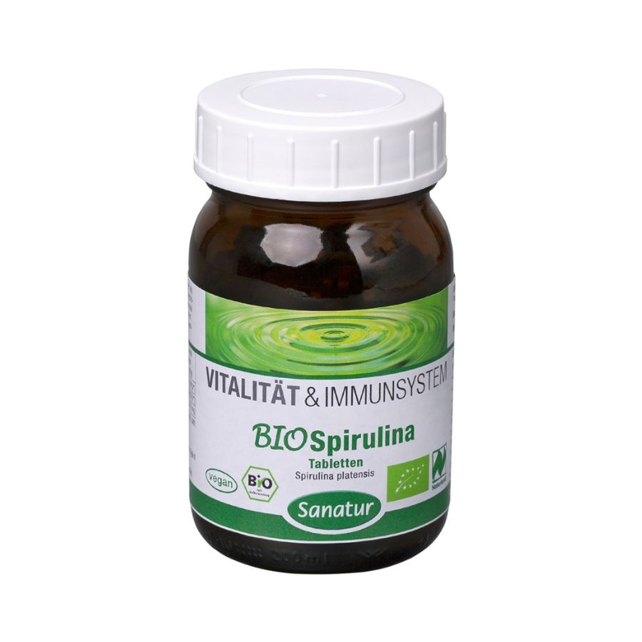 Sanatur BioSpirulina Naturland ca. 250 Tabletten = 100 g