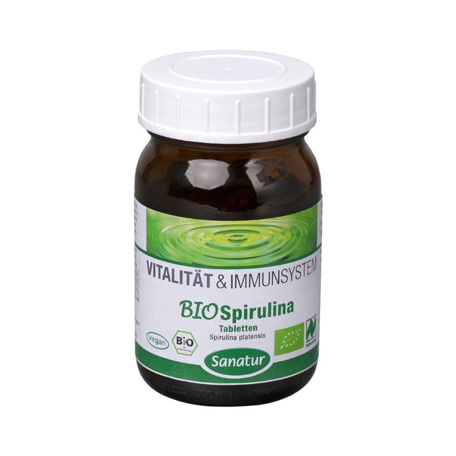 Sanatur BioSpirulina Naturland ca. 500 Tabletten = 200 g