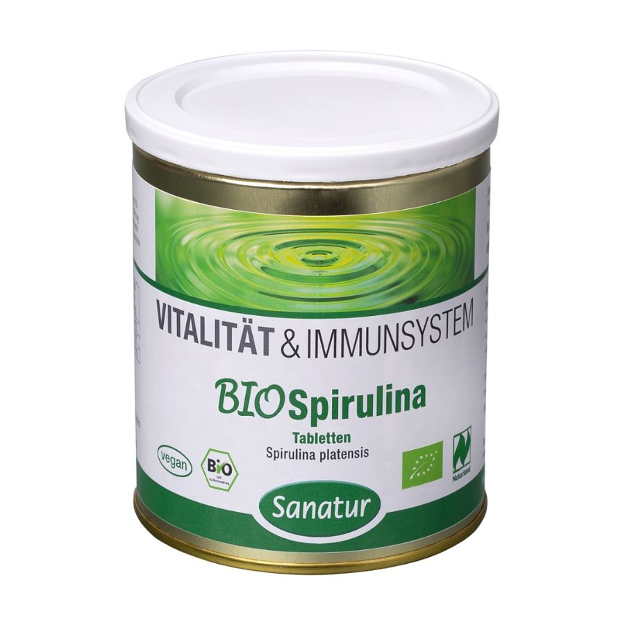 Sanatur BioSpirulina Naturland ca. 1000 Tabletten = 400 g