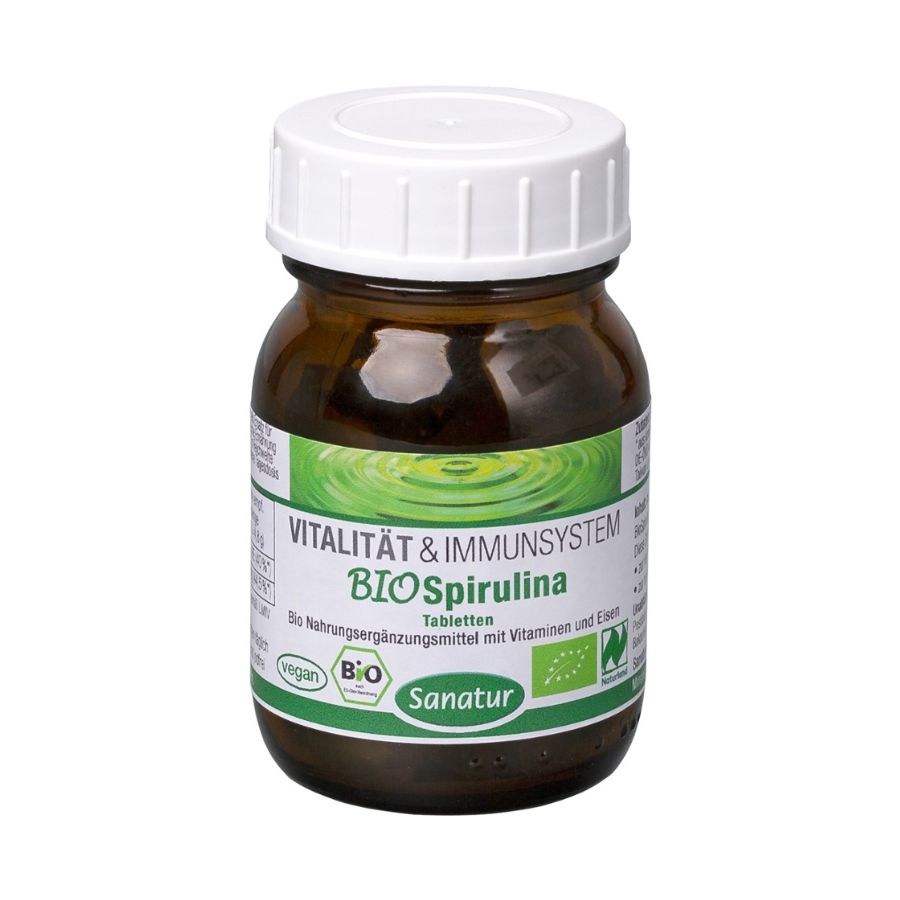 Sanatur BioSpirulina Naturland ca. 100 Tabletten = 40 g