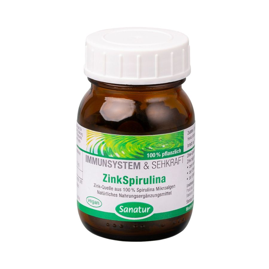 Sanatur ZinkSpirulina 100 Tabletten (40 g)