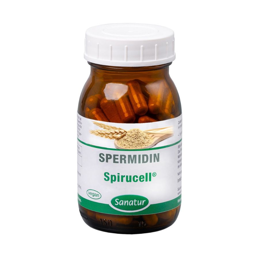 Sanatur SPERMIDIN Spirucell® 90 Kapseln (47 g)