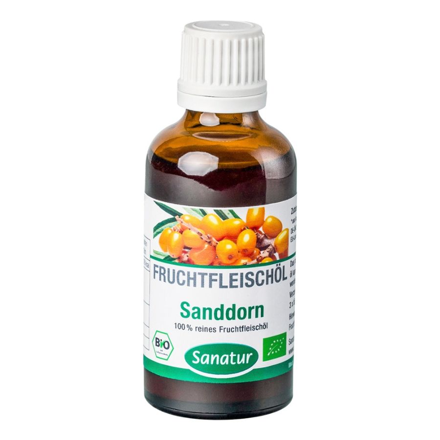 Sanatur Sanddorn BIO, 50 ml Fruchtfleischöl