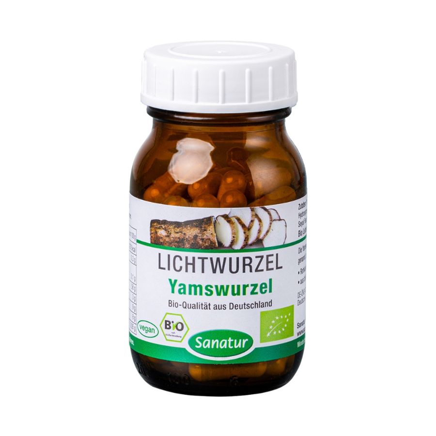 Sanatur Yamswurzel BIO, 60 Kapseln (33 g)