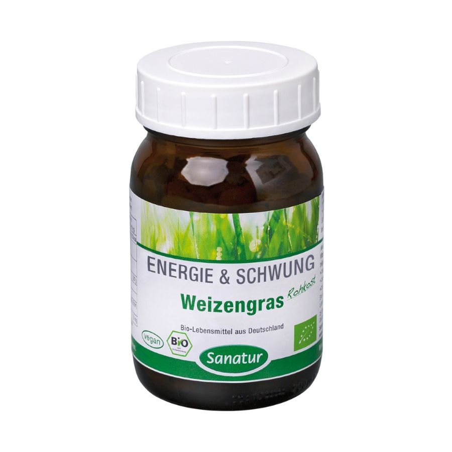 Sanatur Weizengras BIO, 90 g Pulver