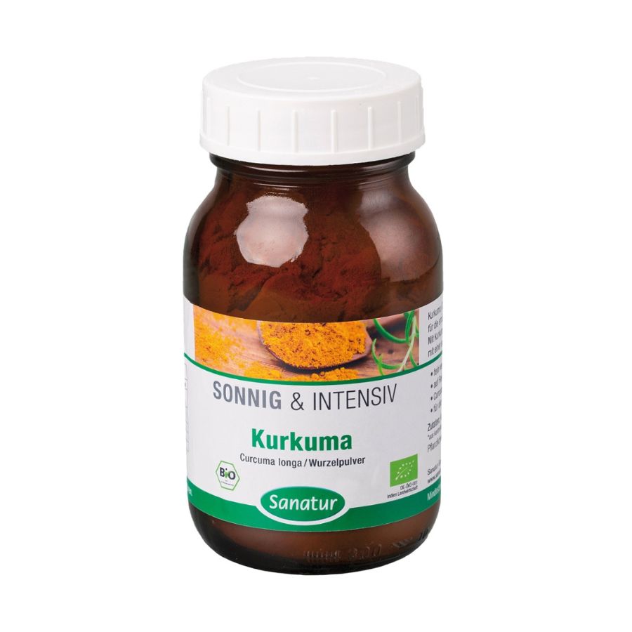 Sanatur Kurkuma BIO, 160 g Pulver