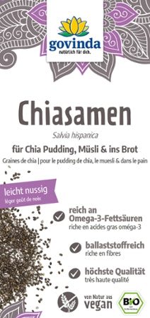 Govinda Chia Seeds Organic 450g 
