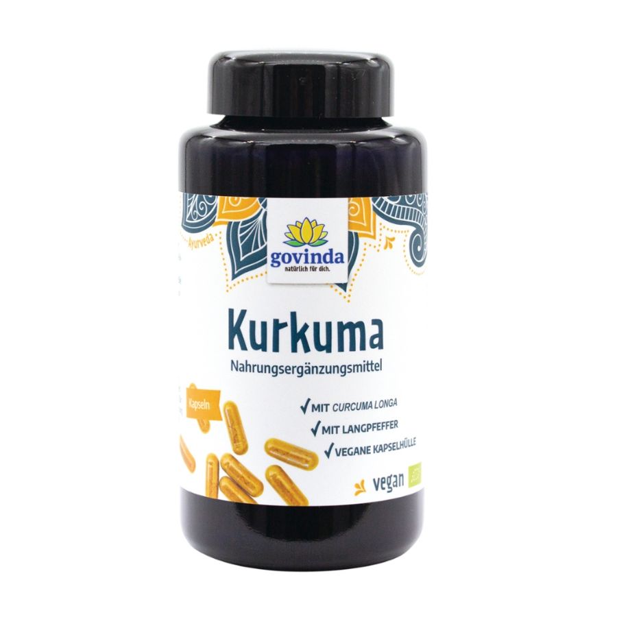 Govinda Kurkuma Kapseln Bio 100 g