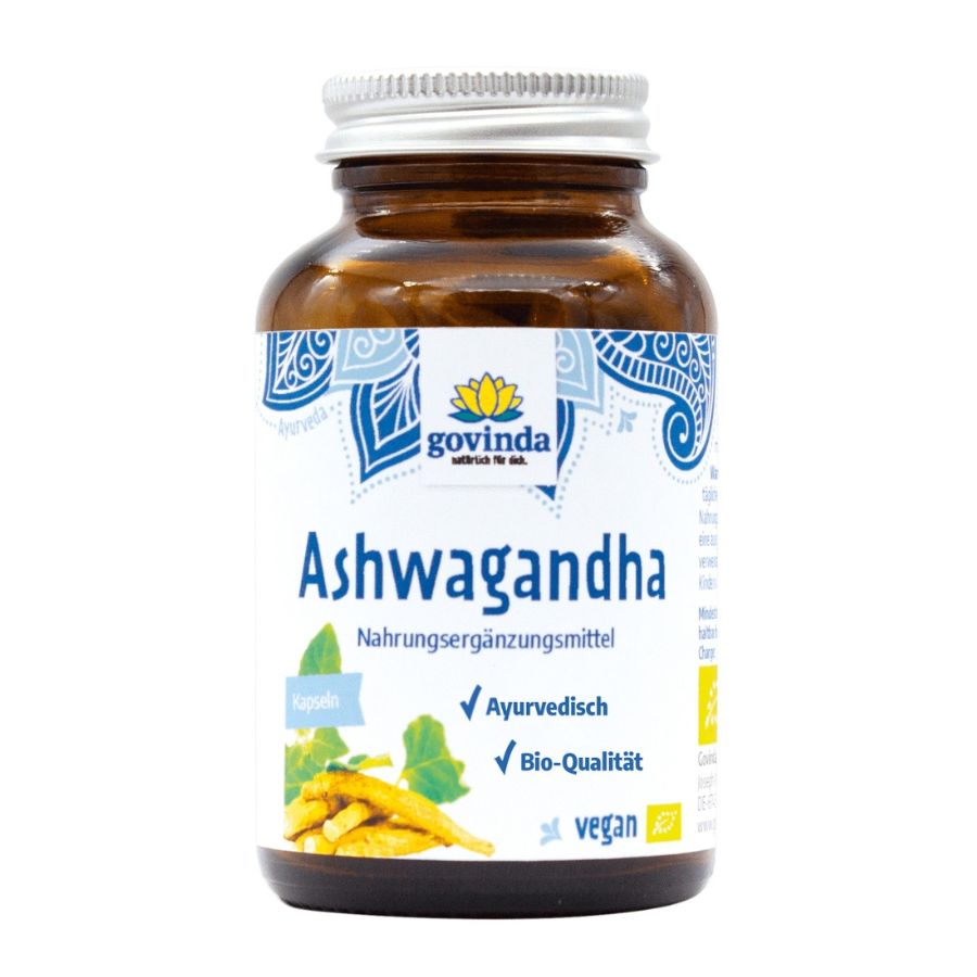 Govinda Ashwagandha Kapseln Bio 45g