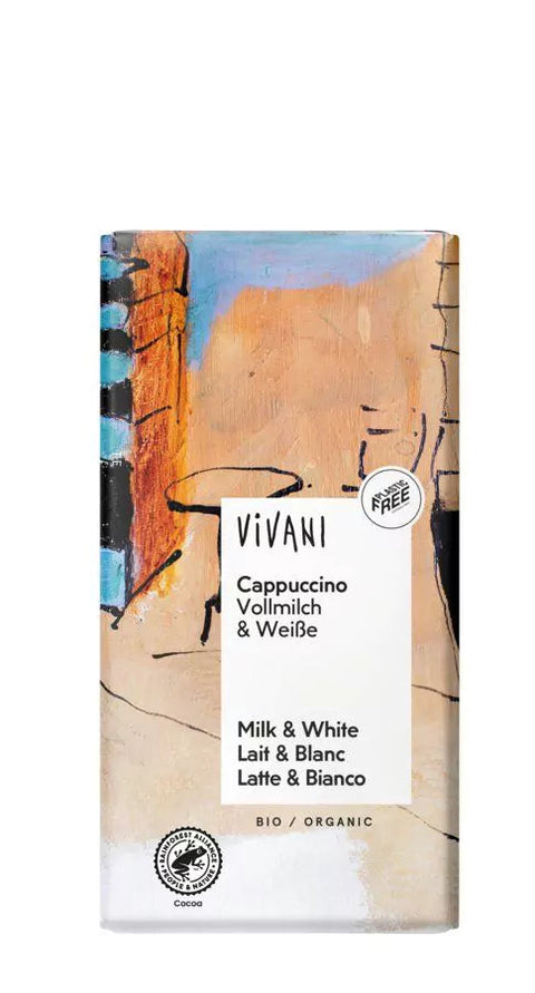 Vivani Cappuccino Chocolate 100g organic