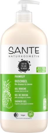 Sante Naturkosmetik Shower Gel Organic Pineapple &amp; Lemon Organic 950ml