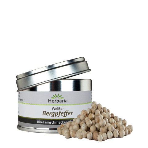 Herbaria Weißer Bergpfeffer Bio 30 g