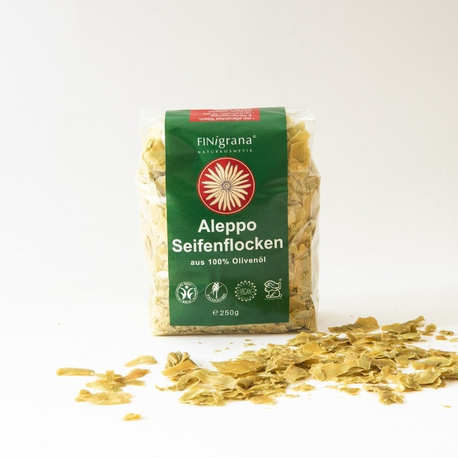 FINigrana Aleppo Seifenflocken Olive Bio 250g