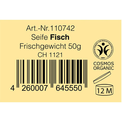 Savon du Midi Seife Fisch mit Lemongrass-Öl Bio 50g