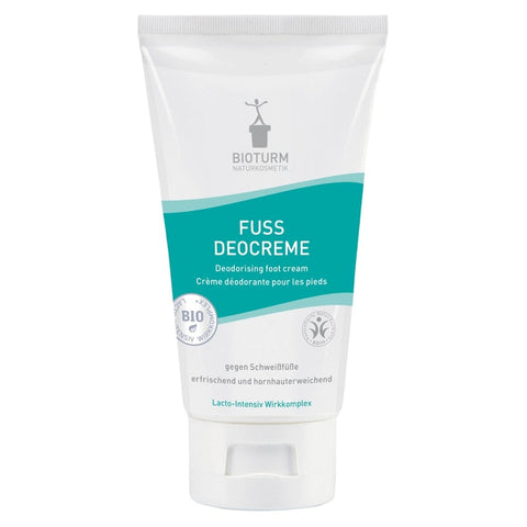 BIOTURM Foot Deodorant Cream No.80 Organic 75ml