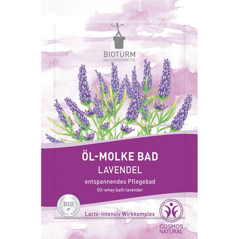 BIOTURM Oil-Whey Bath Lavender No.118 Organic 30ml