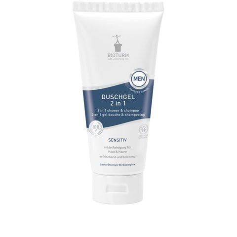 BIOTURM Duschgel 2 in 1 MÄNNER Nr.128 Bio 200ml