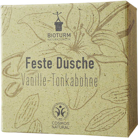 BIOTURM Feste Dusche Vanille-Tonkabohne Nr.138 Bio 100g