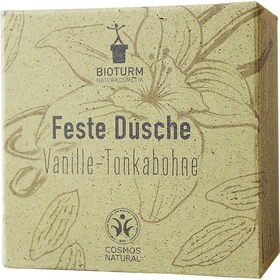 BIOTURM Feste Dusche Vanille-Tonkabohne Nr.138 Bio 100g