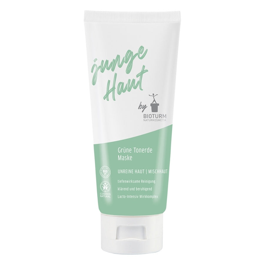 BIOTURM Grüne Tonerde Maske junge Haut Bio 100ml