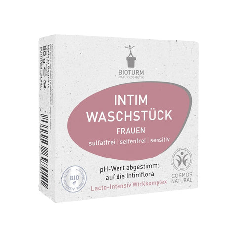 BIOTURM Intimate Wash Bar No.141 Organic 50g