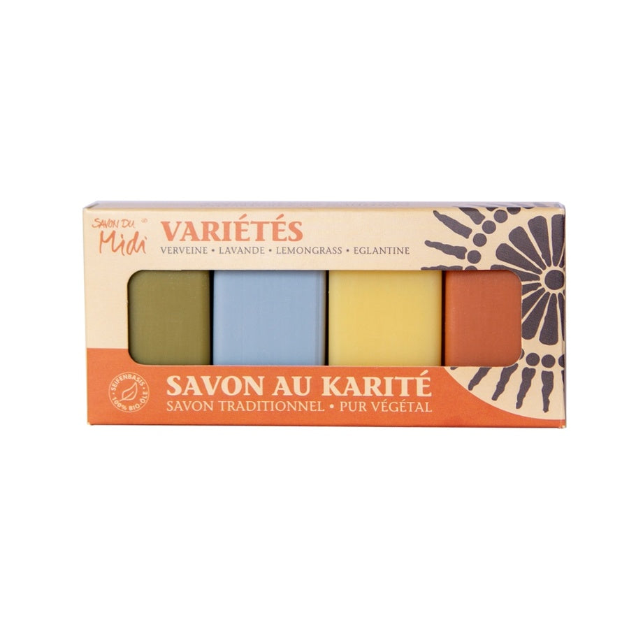 Savon du Midi Le Cadeau - Gästeseifen VARIÉTÉS Bio 80g