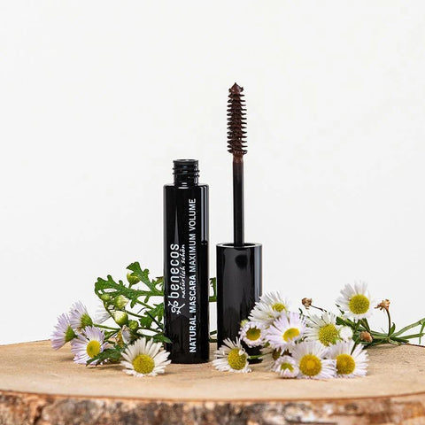 benecos Natural Beauty Mascara Maximum Volume smooth brown Bio 8ml