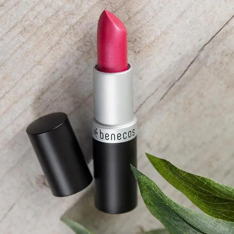 benecos Natural Beauty Lipstick hot pink organic 4.5g