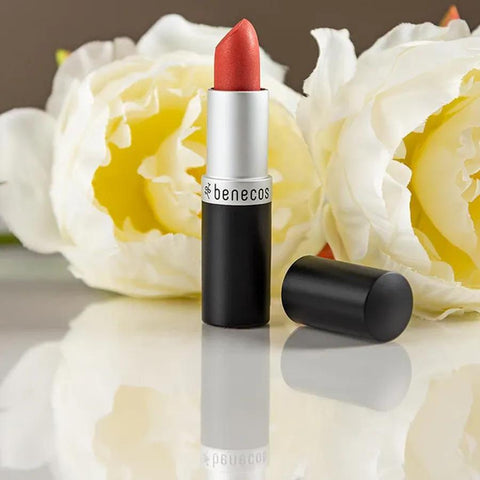 benecos Natural Beauty Lipstick peach organic 5ml