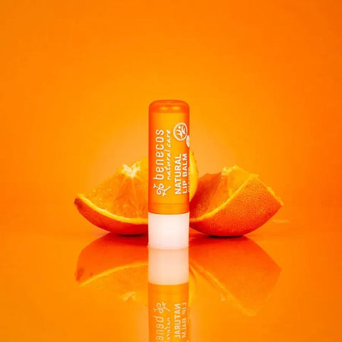 benecos Natural Care Lip Balm Organic Orange 4.7g