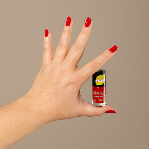 benecos Natural Beauty Nail Polish - vintage red organic 5ml