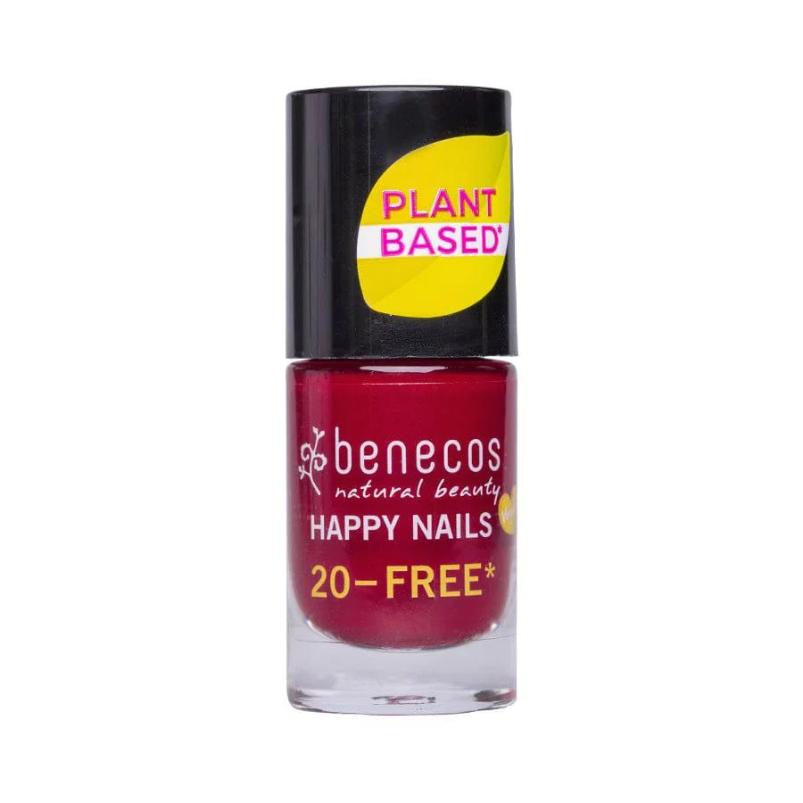 benecos Natural Beauty Nail Polish - cherry red Bio 5ml