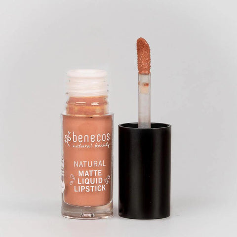 benecos Natural Beauty Matte Liquid Lipstick desert rose organic 5ml