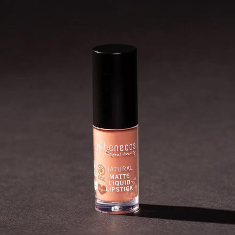benecos Natural Beauty Matte Liquid Lipstick desert rose organic 5ml