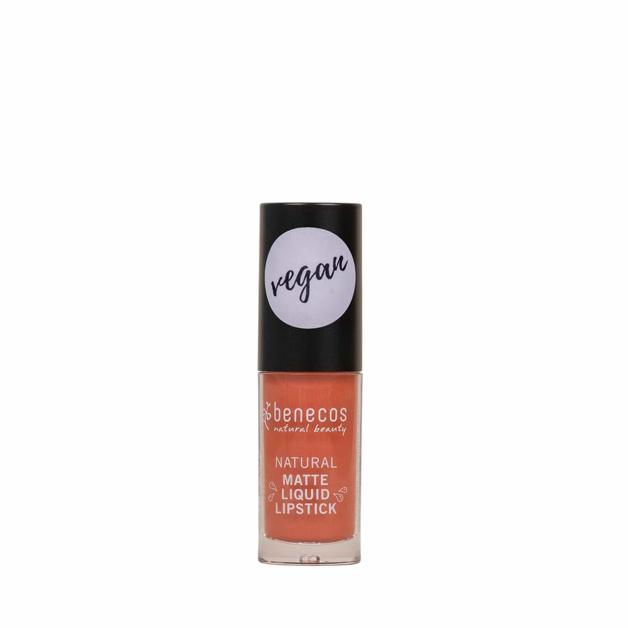 benecos Natural Beauty Matte Liquid Lipstick coral kiss Bio 5ml