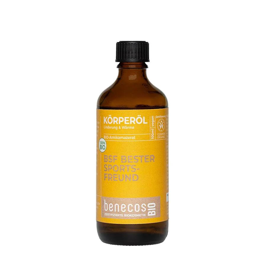 benecosBio BSF BESTER SPORTSFREUND Körperöl Arnikamazerat Bio 100ml