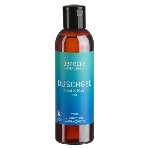benecos Natural Basics Duschgel 2in1 für Haut & Haar Bio 200ml