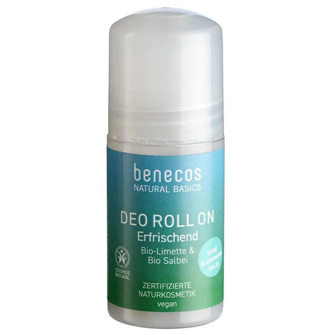 benecos Natural Basics Deo Roll-On Bio-Salbeiwasser 50ml