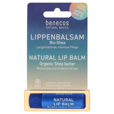 benecos Natural Basics Lip Balm Organic Shea Butter 4.5g