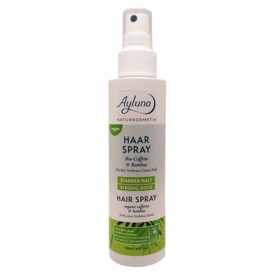 Ayaluna Haarspray mit Bio-Coffein & Bambus 150ml