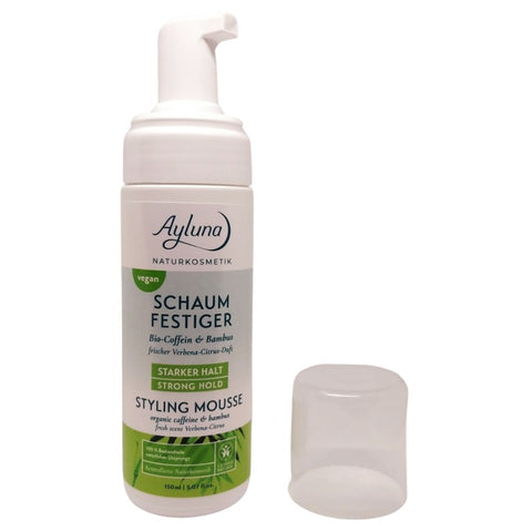 Ayluna Pflege Schaumfestiger mit Bio-Coffein & Bambus 150ml