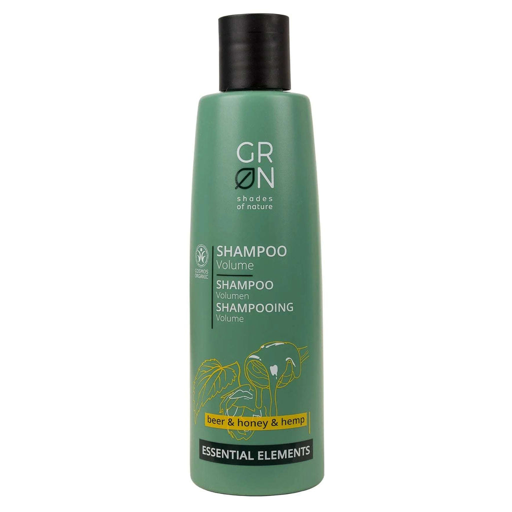 GRN [GRÜN] Shampoo Volumen Hanf & Bier & Honig Bio