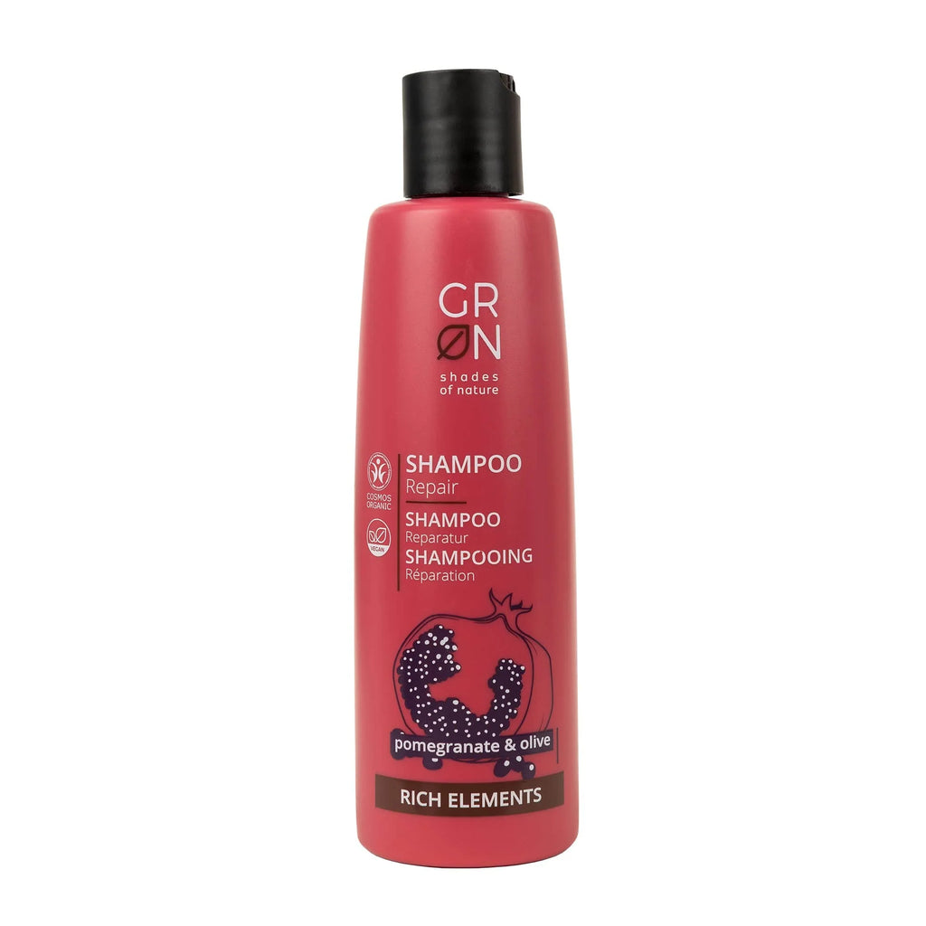 GRN [GRÜN] Shampoo Reparatur BIO-OLIVE & BIO-GRANATAPFEL 250ml