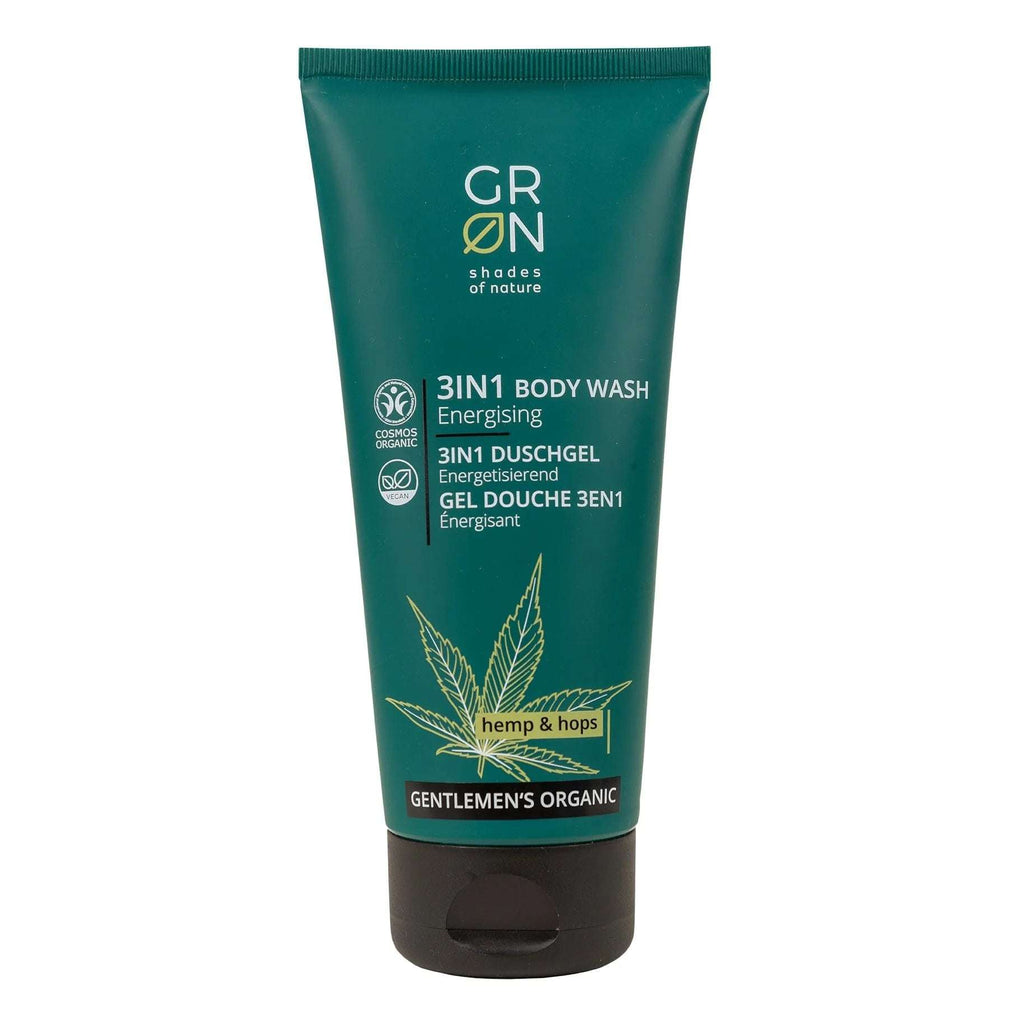 GRN [GRÜN] 3in1 Body Wash Energetisierend Hanf & Hopfen Bio