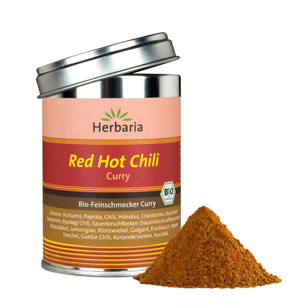 Herbaria Red Hot Chili Curry Bio 80g