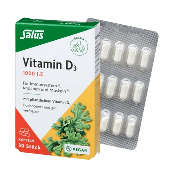 Salus - ReformVitamin D3 1000 Vital Kapseln 30Stk