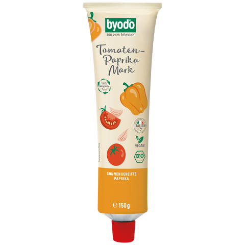 BYODO Tomaten-Paprika Mark Doppelfrucht Tube 200g