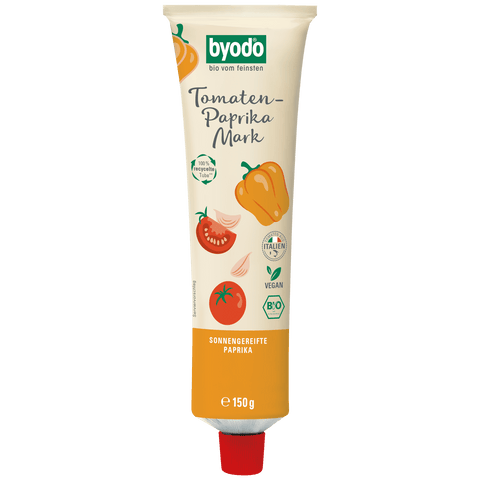 BYODO Tomaten-Paprika Mark Doppelfrucht Tube 200g