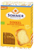 Sommer &amp; Co. Organic Demeter spelled butter rusks (200 gr)